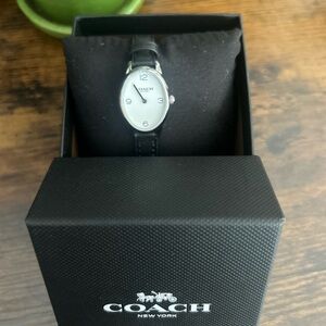 Coach Black and Silver Women's Timepiece